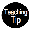 Teaching Tip